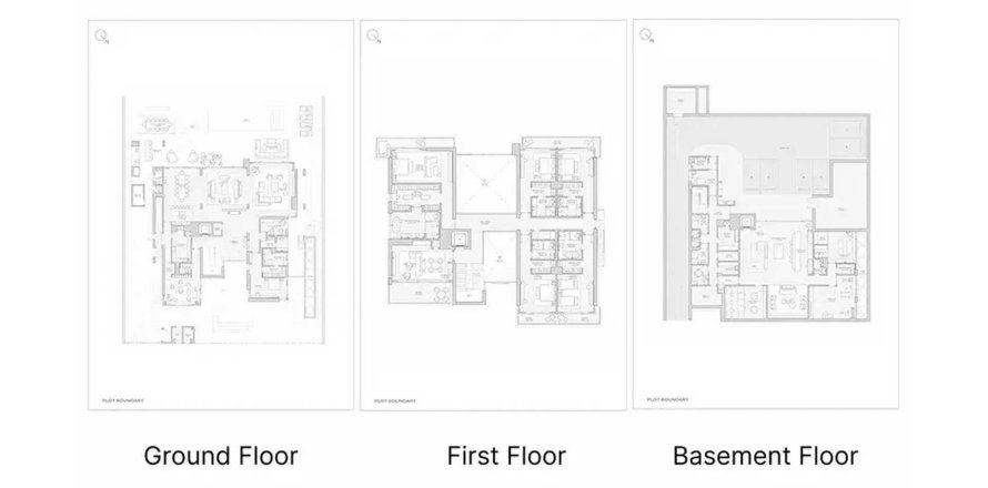 Villa i Saadiyat Island, Abu Dhabi, UAE 6 sovrum, 1865.77 kvm Nr. 739779