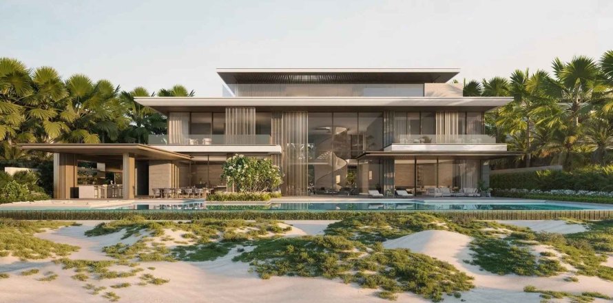 Villa i Saadiyat Island, Abu Dhabi, UAE 6 sovrum, 1865.77 kvm Nr. 739779
