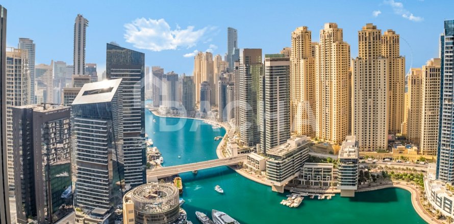 阿联酋 Dubai Dubai Marina 公寓  1 卧, 81 平方米 , 编号 706970