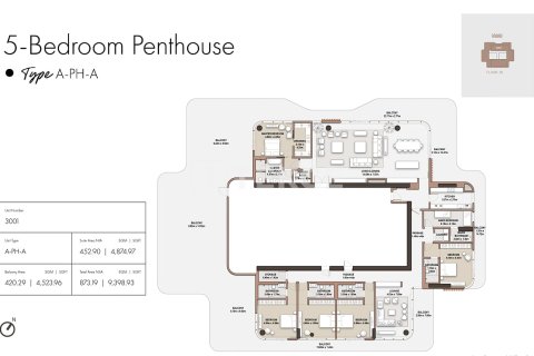 Apartament na sprzedaż w Dubai Design District, Dubai, ZEA 4 sypialnie, 262 mkw., nr 709150 - zdjęcie 28