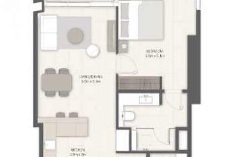 Apartament në LIV LUX në Dubai Marina, Emiratet e Bashkuara Arabe 1 dhomë gjumi, 74 m2. № 637304 - Foto 4