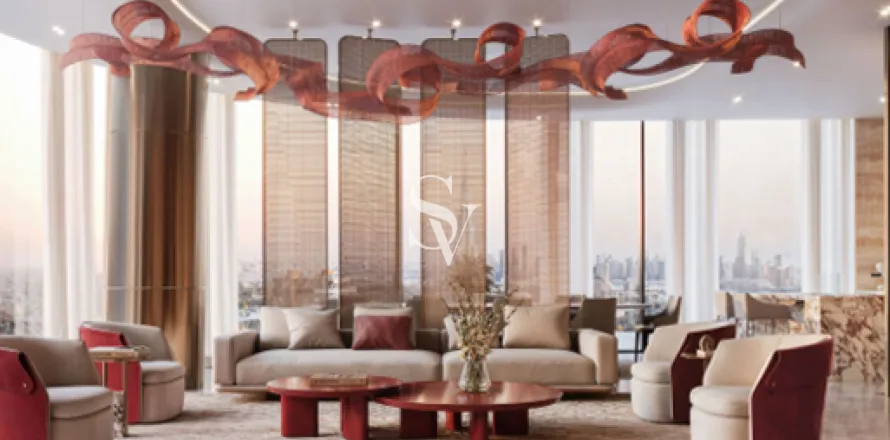 Квартира в Binghatti Skyblade в Даунтаун Дубай (Даунтаун Бурдж Дубай), ОАЭ 1 спальня, 90м2 № 658310