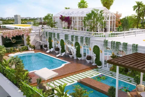 Huoneisto VINCITORE AQUA FLORA Dubai Science Park, Arabiemiraatit 1 makuuhuone, 72 m2 № 658314 - kuva 1