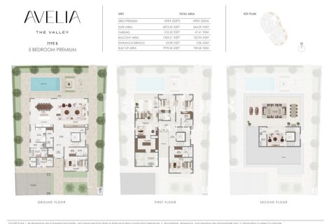 Villa en alquiler en The Valley, Dubai, EAU 5 dormitorios, 740.43691000 m2 № 686543 - foto 11