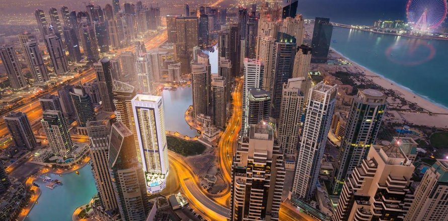 آپارتمان در Dubai Marina، Dubai ، امارات متحده عربی 2 خوابه ، 142 متر مربع.  شماره 642070