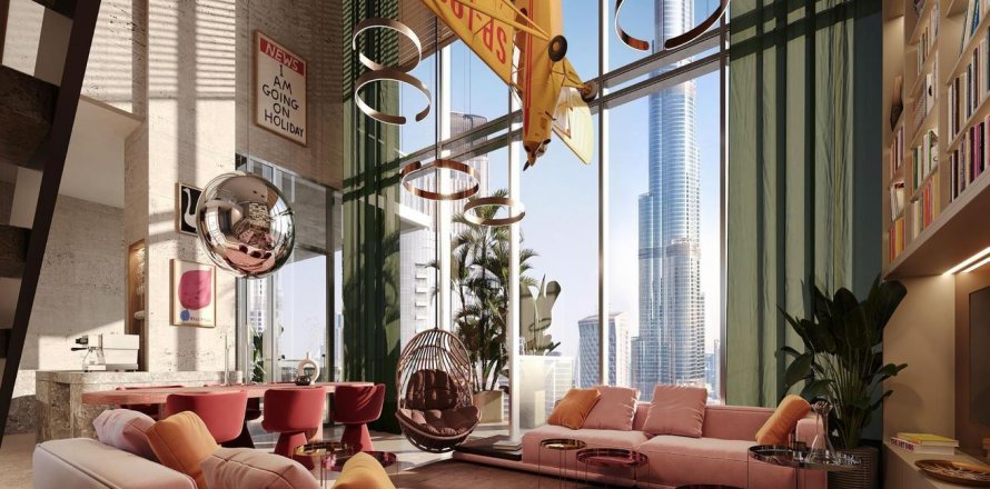Leilighet i Downtown Dubai (Downtown Burj Dubai), Dubai, Emiratene 2 soverom, 149 kvm nr. 642071