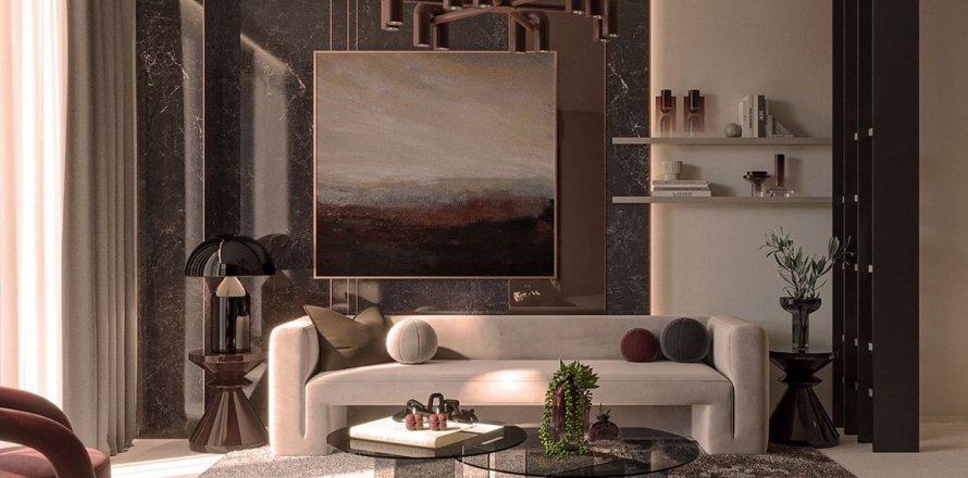 Dubai, UAE의 아파트 침실 1개, 71.6제곱미터 번호 695080