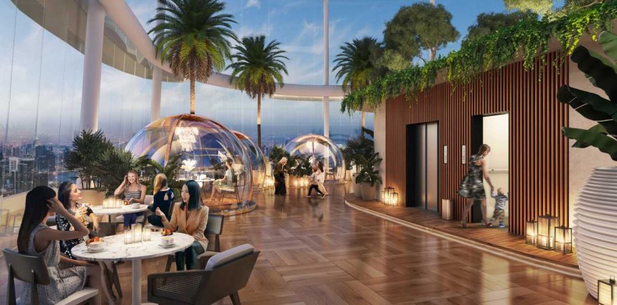 阿联酋 Dubai Business Bay 公寓 1 卧, 73 平方米 , 编号 637207