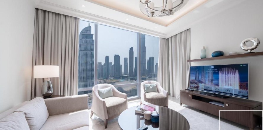 Apartmen di Downtown Dubai (Downtown Burj Dubai), Dubai, UAE 1 bilik tidur, 78 meter persegi № 680706