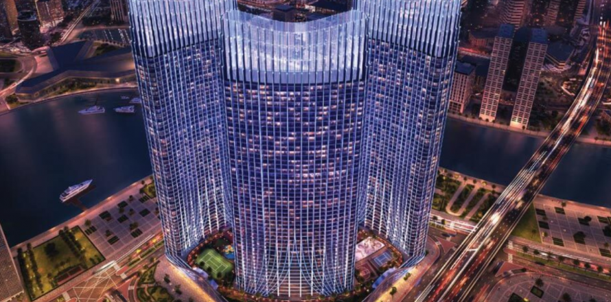 阿联酋 Dubai Business Bay 公寓  1 卧, 39 平方米 , 编号 631472