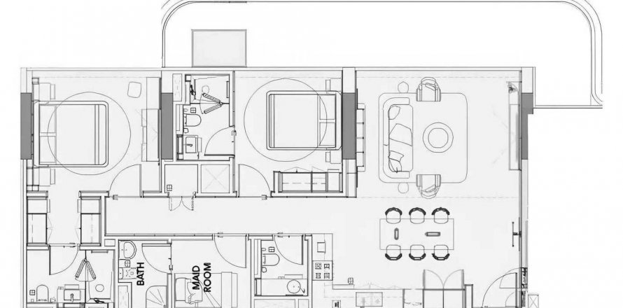 Floor plan in V1stara House 2