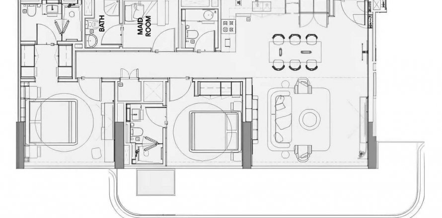 Floor plan in V1stara House 2