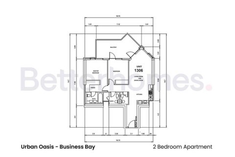 Wohnung zum Verkauf in Business Bay, Dubai, VAE 2 Schlafzimmer, 108 m2 Nr. 642796 - Foto 19
