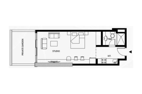 آپارتمان برای فروش در  Jumeirah Village Circle، Dubai، امارات متحده عربی  44 متر مربع ، شماره 732485 - تصویر 5
