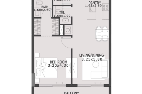 Apartamento en venta en Dubai South (Dubai World Central), Dubai, EAU 1 habitación, 37 m2 № 732482 - foto 5