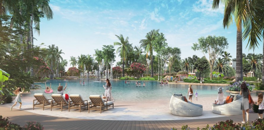 阿联酋 Dubai Damac Lagoons 别墅  4 卧, 144 平方米 , 编号 677525
