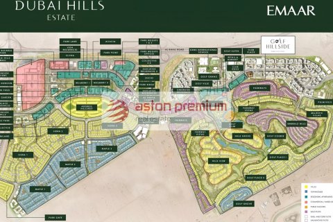 Dubai Hills Estate, Dubai, संयुक्त अरब अमीरात में अपार्टमेंट, 1 बेडरूम, 81 वर्ग मीटर, संख्या 722156 - फ़ोटो 10