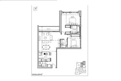 Apartament de vânzare în Dubai Marina, Dubai, EAU 2 dormitoare, 148 mp.  №688964 - poză 18