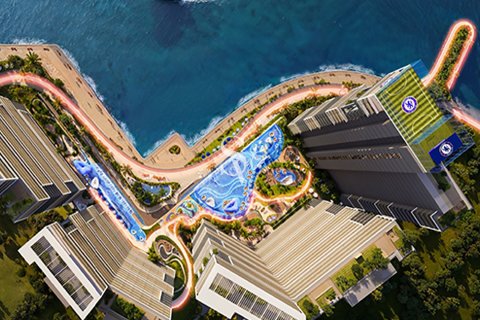 Lägenhet till försäljning i Maritime City, Dubai, UAE 1 sovrum, 72 kvm Nr. 669439 - fotografi 16