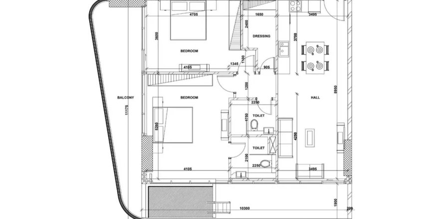 Wohnung in Dubai Land, Dubai, VAE: 2 Schlafzimmer, 133.97 m2 Nr. 718345