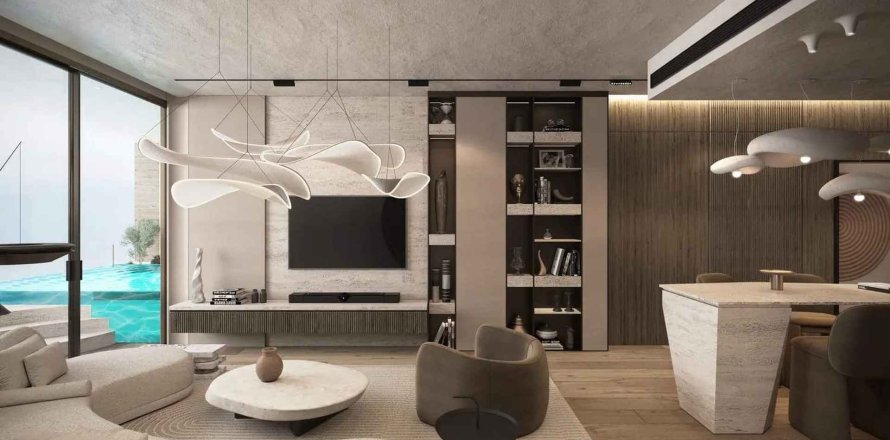Korter asukohaga Peace Lagoons 2 asukohaga Dubai Land, AÜE: 2 magamistoaga, 124.68 m² Nr 718341