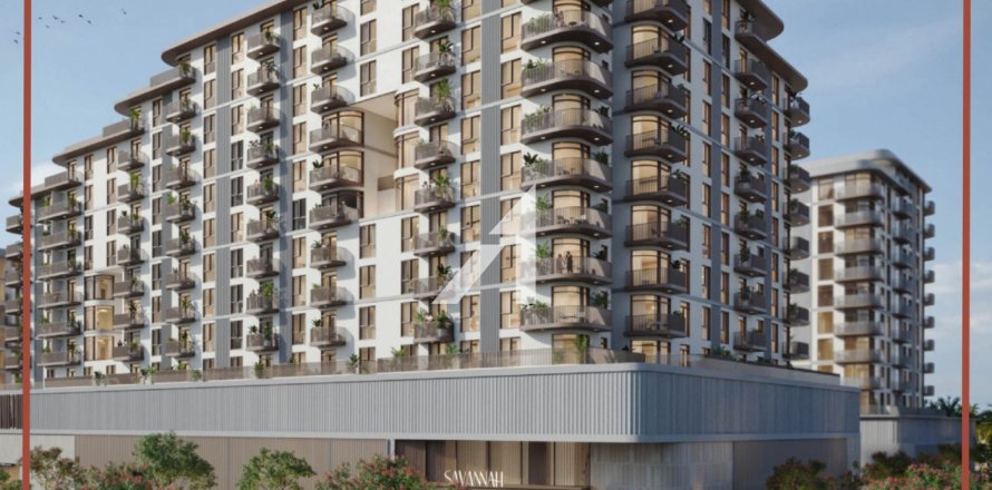 Apartment i Town Square, Dubai, UAE 2 soveværelser, 94 kvm № 641854