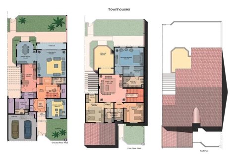 Rijtjeshuis te huur in Green Community, Dubai, VAE 4 slaapkamers, 454 vr.m., nr 671375 - foto 11