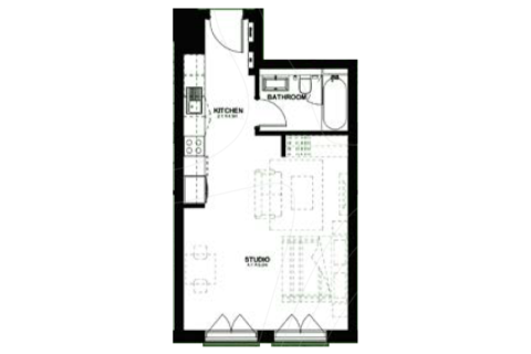 Wohnung zum Verkauf in Yas Island, Abu Dhabi, VAE 1 Schlafzimmer Nr. 732458 - Foto 8