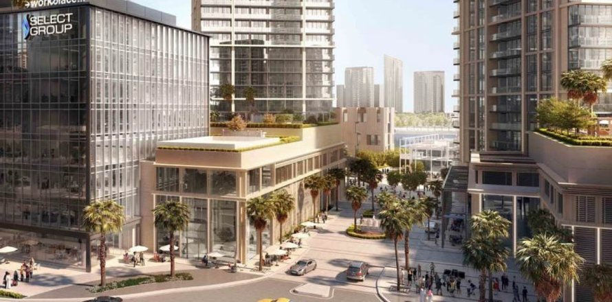 Dzīvoklis PENINSULA FOUR THE PLAZA Business Bay, Dubaijā, AAE 1 istaba, 46 m2 Nr. 699541