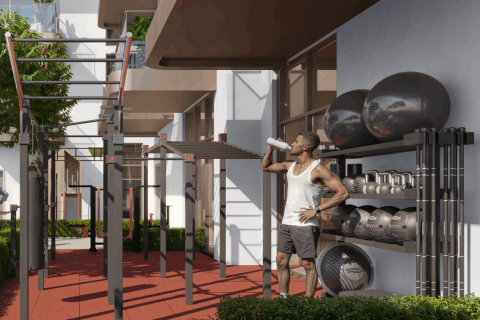 Пәтер Дубай, БАӘ-да 1 жатын бөлме, 66 м² № 685780 - фото 3