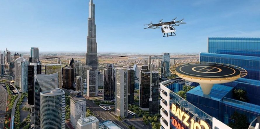 Lakás itt: Business Bay, Dubai, EAE, 1 hálószoba, 69.6 m², azonosító: 640274