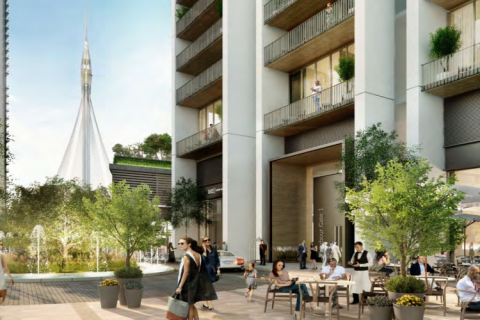 דירה למכירה ב Dubai Healthcare City, Dubai, איחוד האמירויות  1 חדר שינה, 63 מ"ר, מספר 639356 - תמונה 5