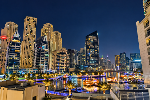Apartmen di Dubai Marina, UAE 1 bilik, 45.4 meter persegi № 768737