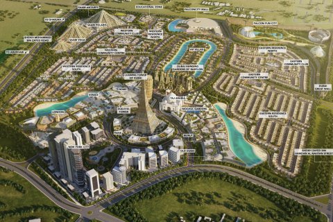 Pozemek v Falcon City of Wonders, Dubai, SAE 130064 m² Č.: 740937