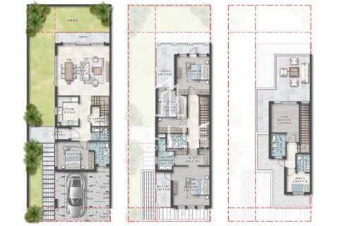 Kamienica na sprzedaż w Damac Lagoons, Dubai, ZEA 5 sypialnie, 314 mkw., nr 736188 - zdjęcie 20