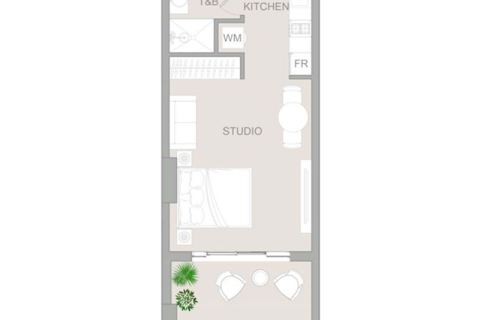Wohnung zum Verkauf in Dubai Land, Dubai, VAE 1 Zimmer, 43 m2 Nr. 732450 - Foto 3