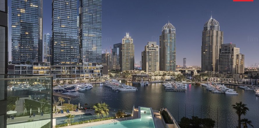 Пәтер Дубай Марина, БАӘ-да 1 жатын бөлме, 69.4 м² № 668852