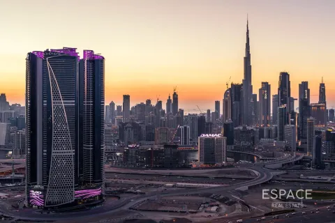 Byt v Business Bay, Dubai, SAE 3 ložnice, 162 m² Č.: 662547 - fotografie 1