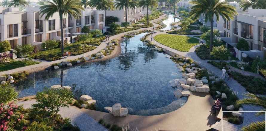 Řadový dům v The Valley, Dubai, SAE 3 ložnice, 218 m² Č.: 635405