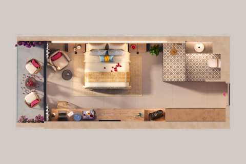 Купити квартиру в The World Islands, Дубай, ОАЕ 1 кімната, 40м2, № 690162 - фото 5