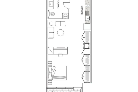 Apartment in Jumeirah Lake Towers, Dubai, UAE 1 room, 50 sq.m. № 690164 - photo 7
