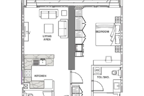 Apartment in Jumeirah Lake Towers, Dubai, UAE 1 room, 50 sq.m. № 690164 - photo 8