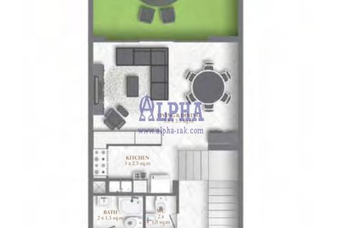 Shtëpi në qytet në Al Hamra Village, Ras Al Khaimah, Emiratet e Bashkuara Arabe 2 dhoma gjumi, 133.3 m2. № 709242 - Foto 10