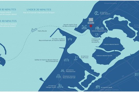 Lakás itt: Al Hamra Village, Ras Al Khaimah, EAE, 1 hálószoba, 75 m², azonosító: 656429 - fénykép 11