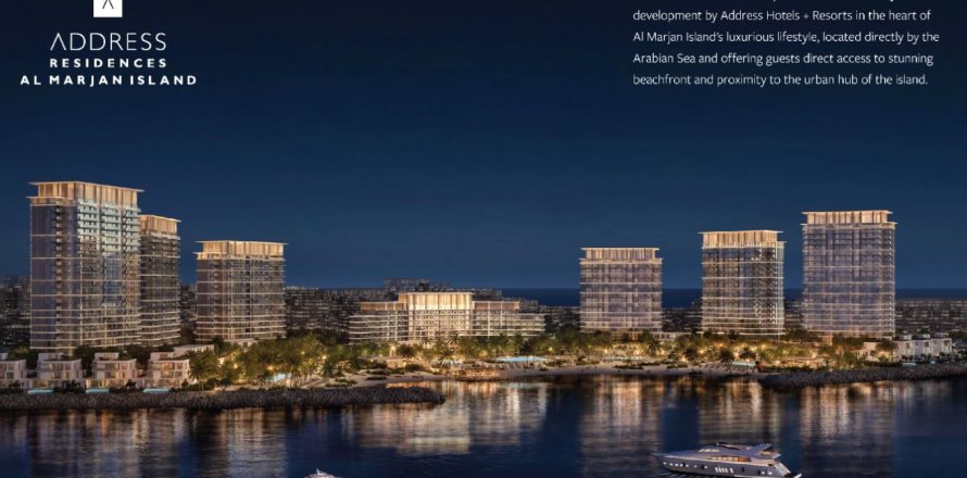 Apartament w Ras Al Khaimah, ZEA 1 sypialnia, 71 mkw. nr 734989