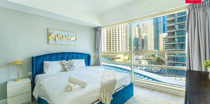 阿联酋 Dubai Dubai Marina 公寓  1 卧, 71.3 平方米 , 编号 720469