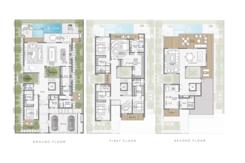 Mohammed Bin Rashid City, Dubai, संयुक्त अरब अमीरात में विला संख्या 689764 - फ़ोटो 15