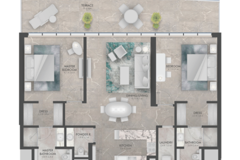 Lakás itt: Dubai Hills Estate, EAE, 1 hálószoba, 83 m², azonosító: 689763 - fénykép 9