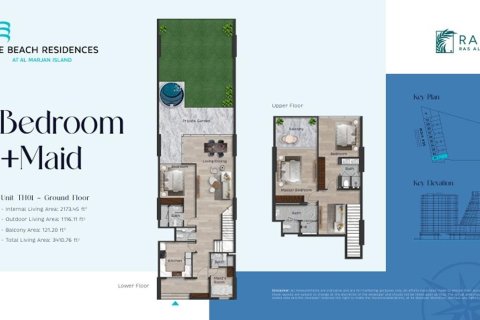 Apartamento para venda em Al Marjan Island, Ras Al Khaimah, EAU 60 m2 № 656397 - foto 12