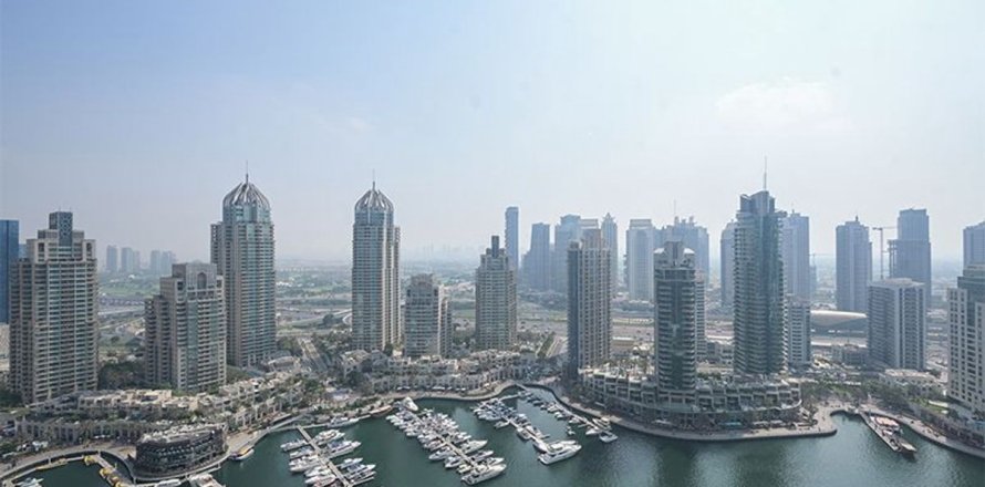 Dubai Marina, Dubai, संयुक्त अरब अमीरात में अपार्टमेंट, 3 बेडरूम, 158.1 वर्ग मीटर, संख्या 711591